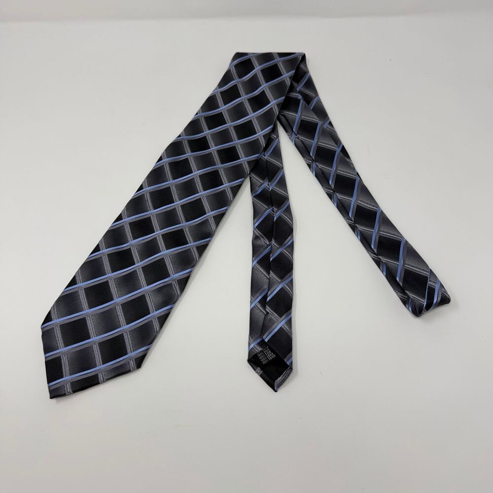 Pavone Vintage Italian Silk Plaid Tie